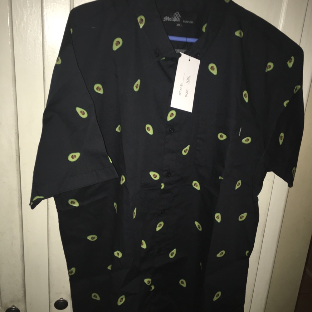 Avocado Button Down